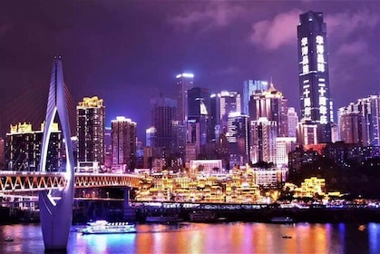 Private Chongqing Illuminated Night Tour 