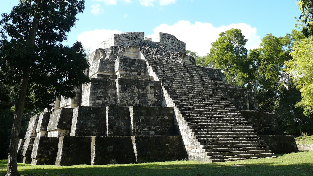 Ruins of a pyramid at Yaxha