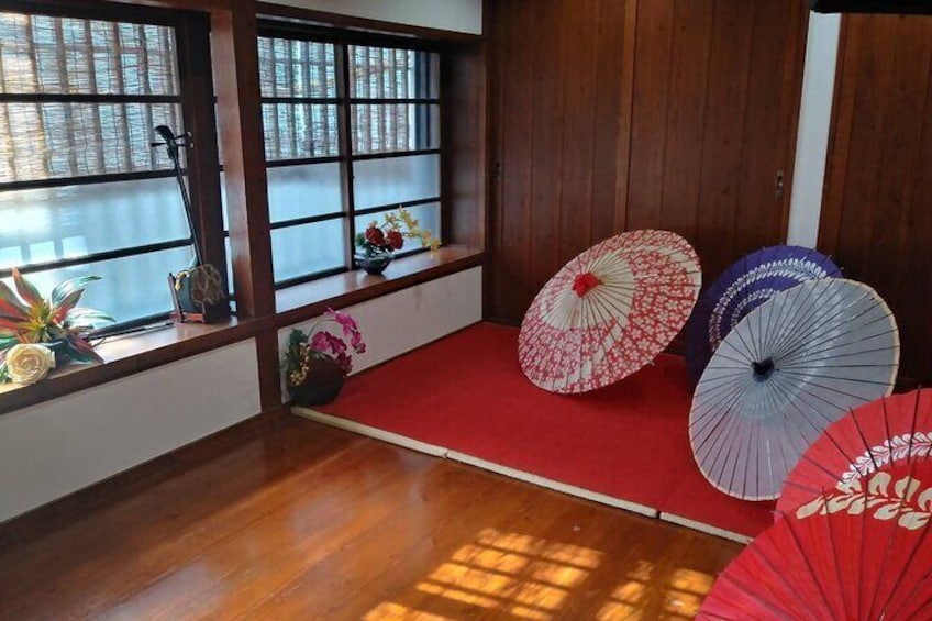 Japanese traditional costume “kimono” photography course “Hairset & Point Makeup & Dressing & Photography”