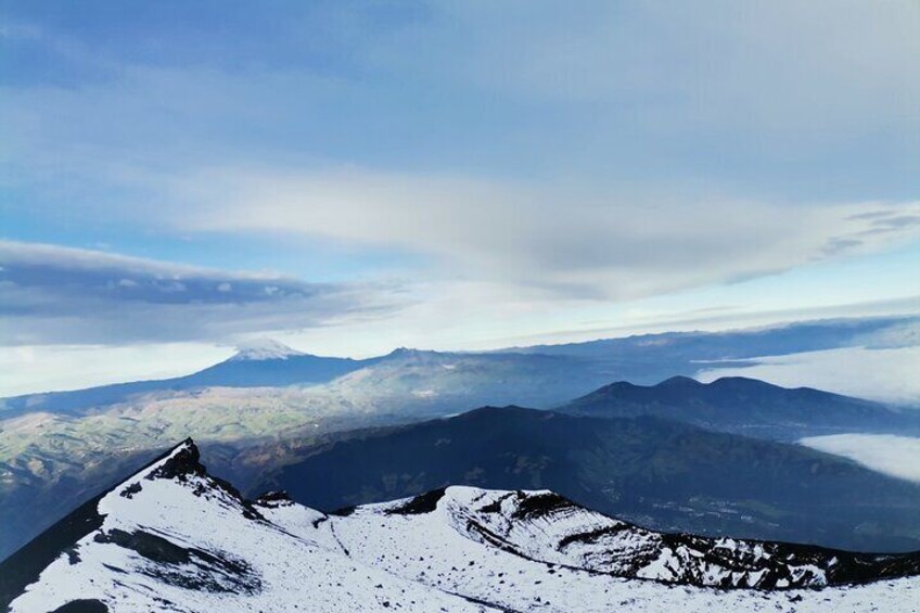 Ascent to Tungurahua Volcano