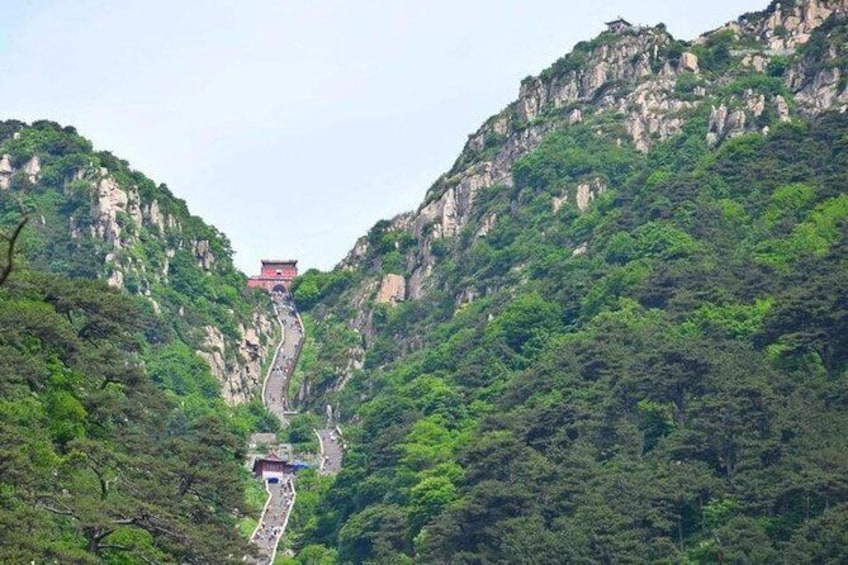 Show item 4 of 6. Mount Tai Private Tour from Qingdao by Bullet Train with Lunch and Cable Car