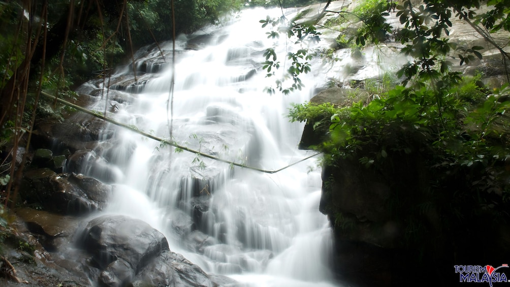 Show item 3 of 5. Templer's Park waterfall in Malaysia