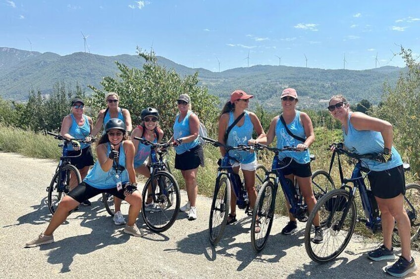 -e Bike Tour Through Vineyards & Winery & Ephesus Visit