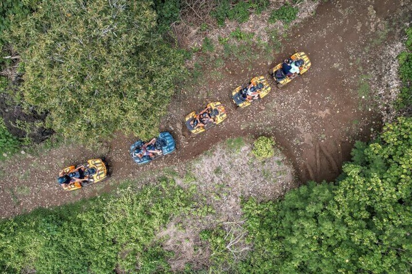 Full Day Combo ATV & Jet Ski with a Polynesian BBQ on a Motu with Sharks & Rays