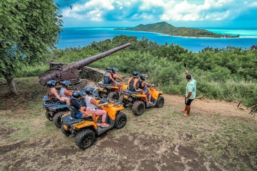 Full Day Combo ATV & Jet Ski with a Polynesian BBQ on a Motu with Sharks & Rays
