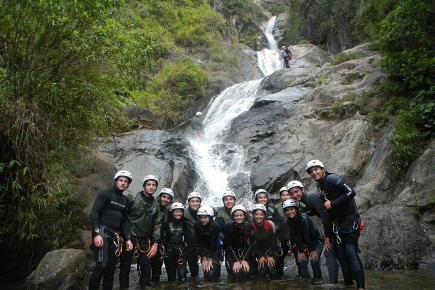 Canyoning in Baños Cascada Chamana 20.00 USD