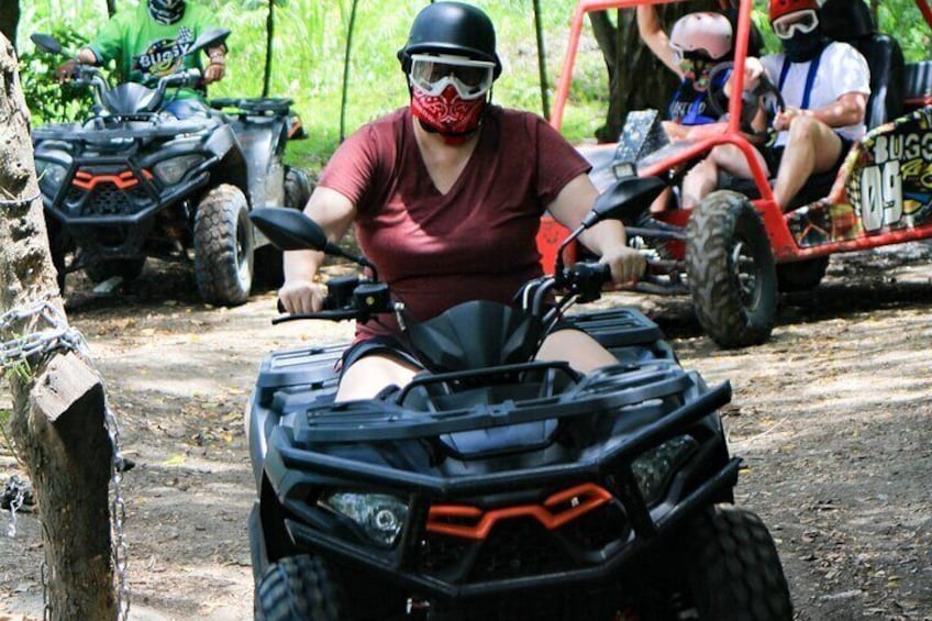 Amber cove & Taino bay Shore Excursion - ATV Quads for couple