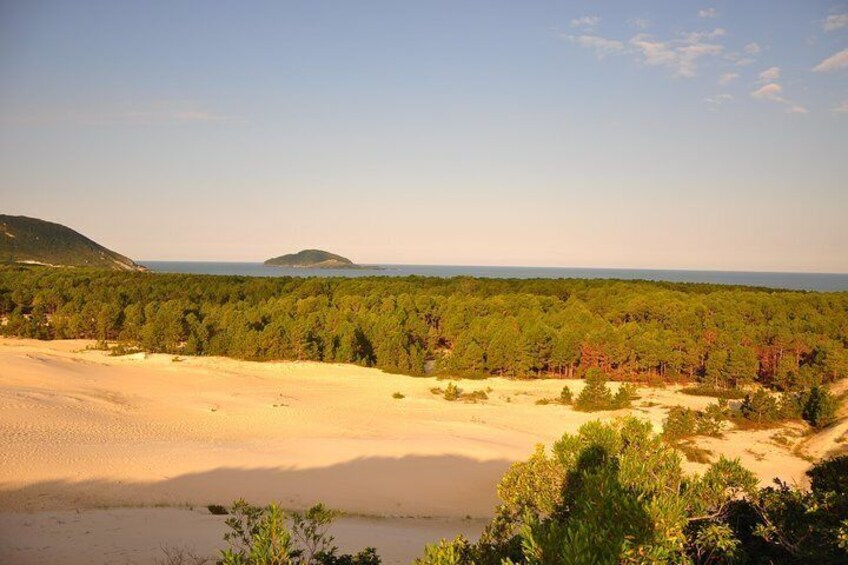 Incredible viewpoints to the east coast of the island