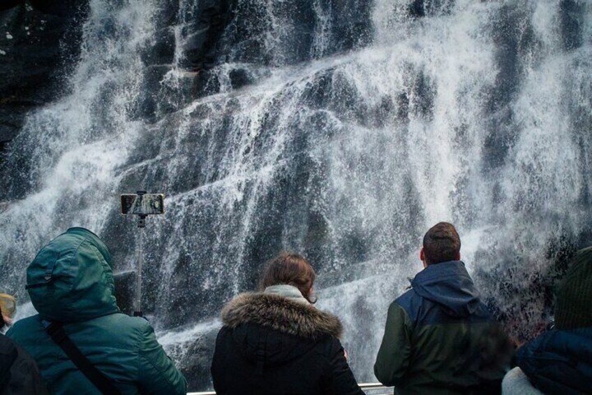 Mostraumen Fjord and Waterfall Cruise