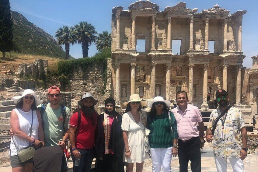 Participants at Library of Celsus