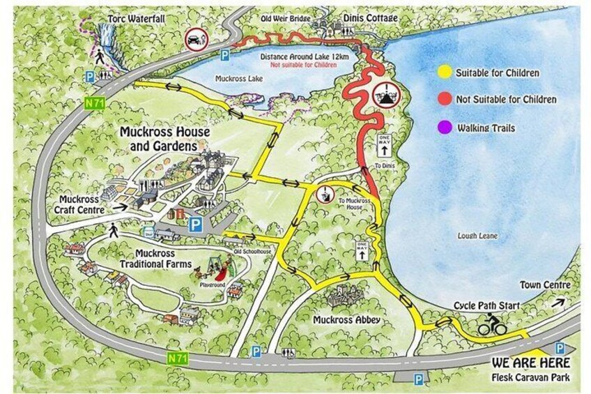 National Park Cycle Route