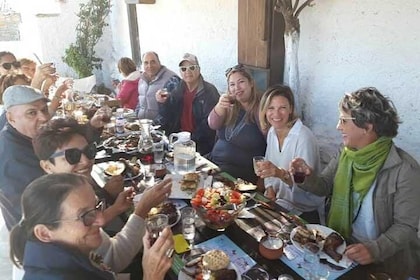 Traditionelles Grillerlebnis auf einem traditionellen Bauernhof in Mykonos