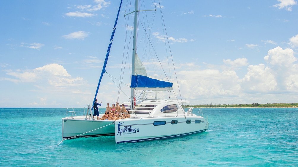 Riviera Maya Luxury Catamaran Sailing & Snorkeling