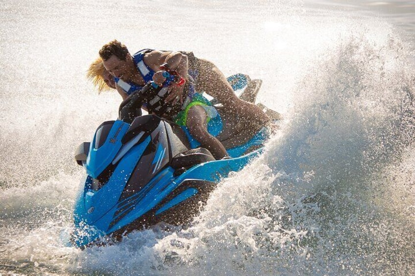 Guided JETSKI tour along the coast of Marbella, enjoy 30 minutes or 1 hour