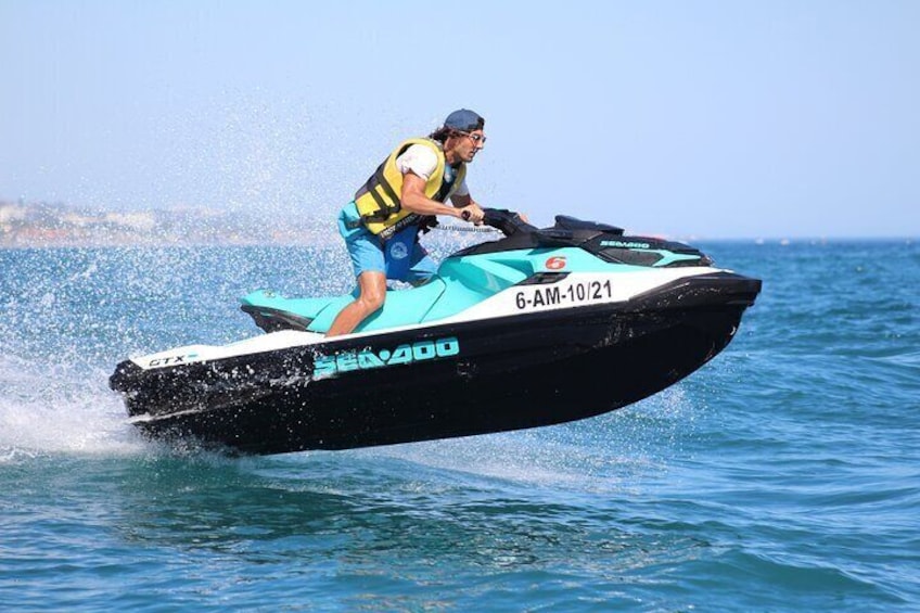 1 hour guided tour in JETSKI along the Marbella coast