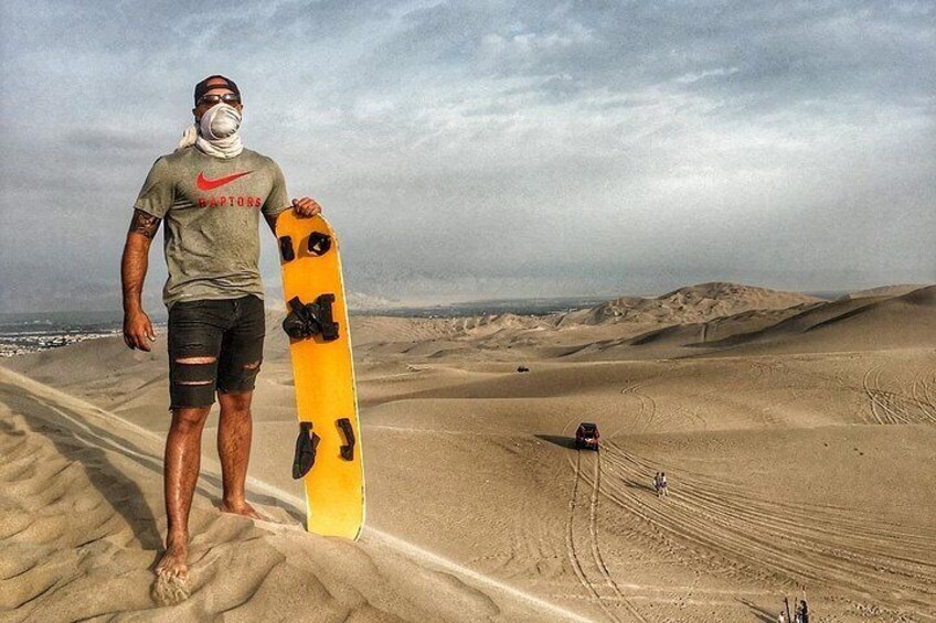 Nazca Lines and Dune Buggy Huacachina from Ica