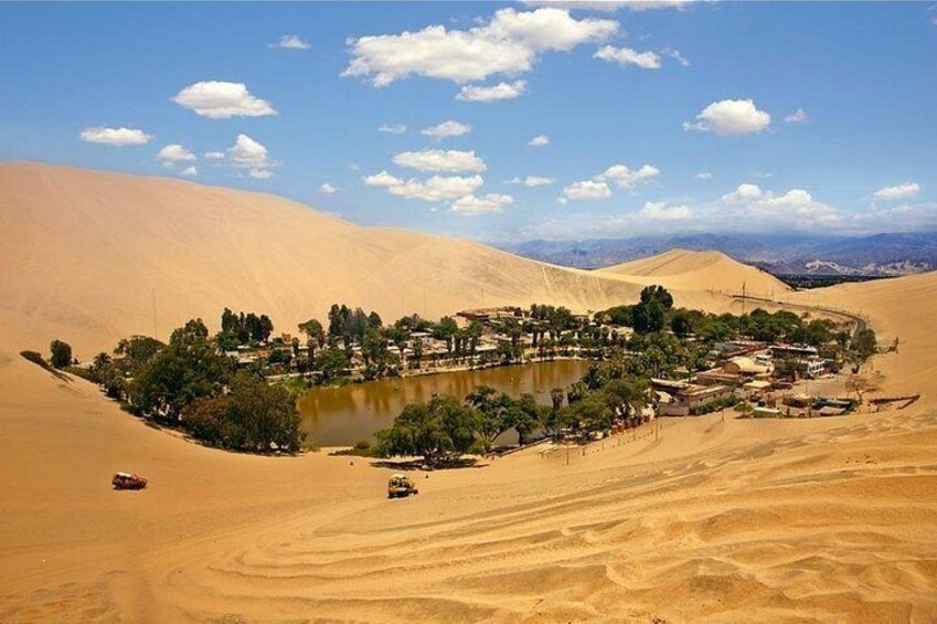 Nazca Lines and Dune Buggy (Huacachina) from Ica