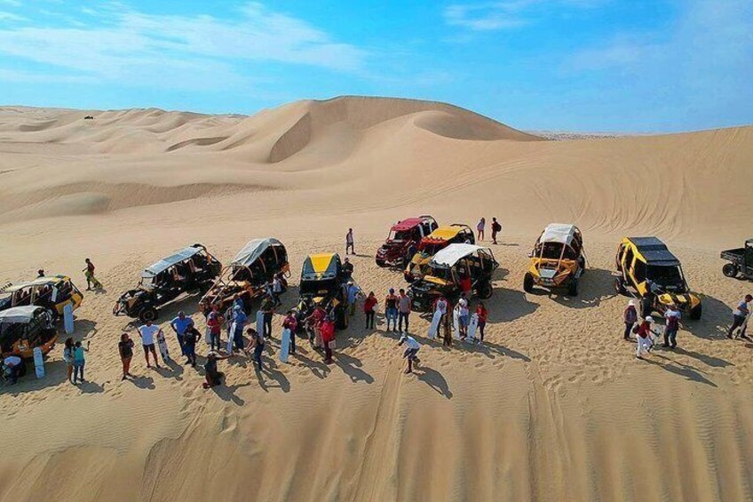 Nazca Lines and Dune Buggy Huacachina from Ica