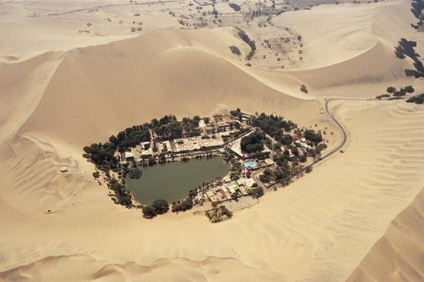 Nazca Lines and Dune Buggy Huacachina from Ica