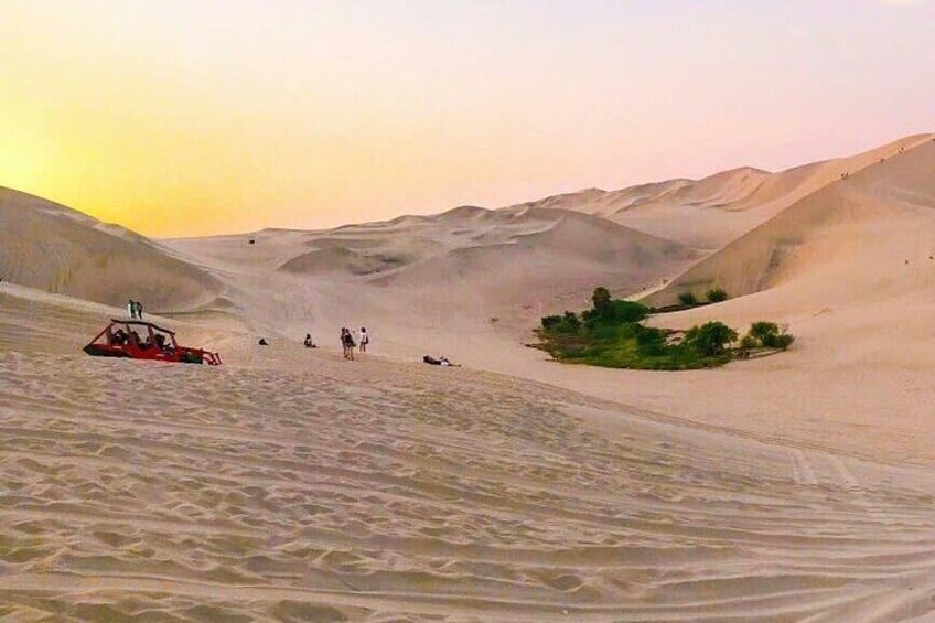 Nazca Lines and Dune Buggy Huacachina from Ica