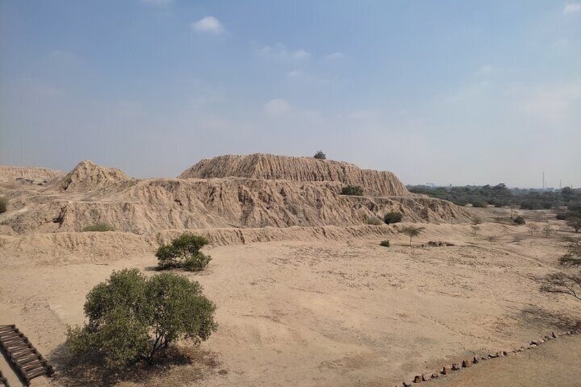 Viewpoint of the valley of the pyramids.