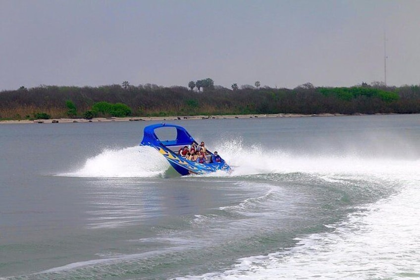 Galveston Suntime Jet Boat Thrill Ride