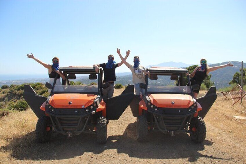 Buggy Adventure with Incredible Views of the Sea and the Reservoir