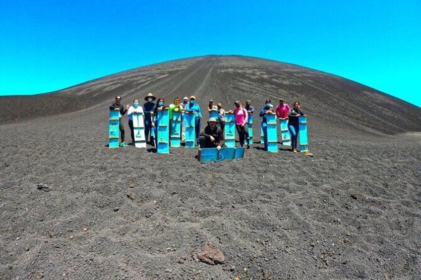 Cerro Negro Volcano Sandbording, Nicaragua (Group of 17-25 people)