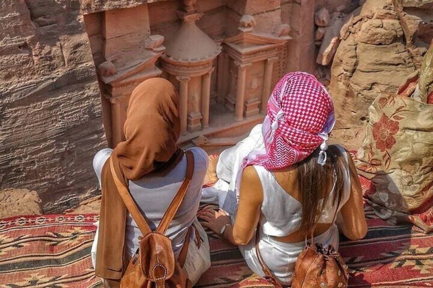 Petra, Wadi Rum, Aqaba & Dead Sea, 3 Day Round Trip from Amman, Airport, Madaba