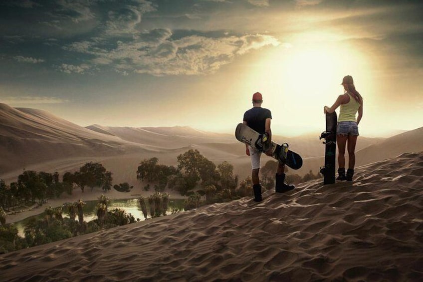Aventura Sandboarding en Huacachina