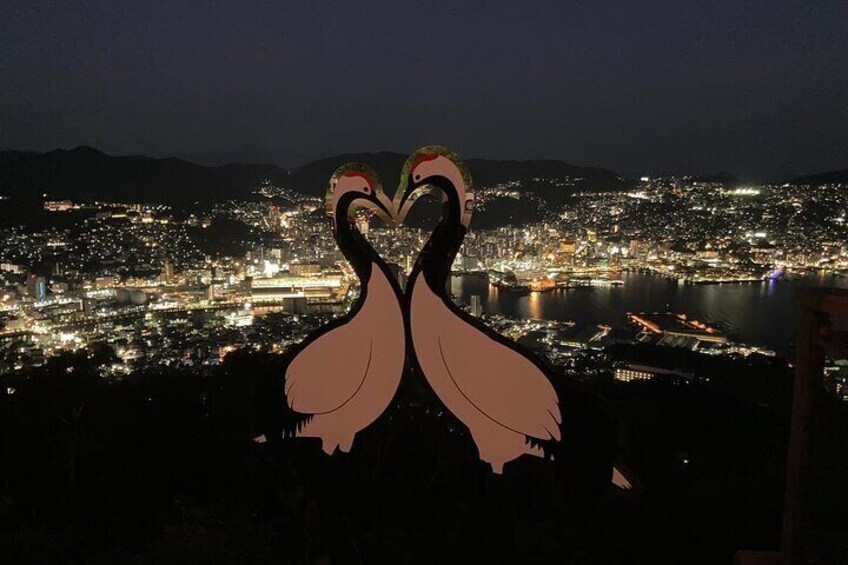 The nighttime view of Mount Inasa is just breathtaking.