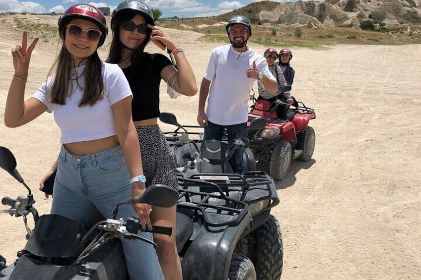 Quad ATV Cappadocia 2 hours Guided Tour from Goreme