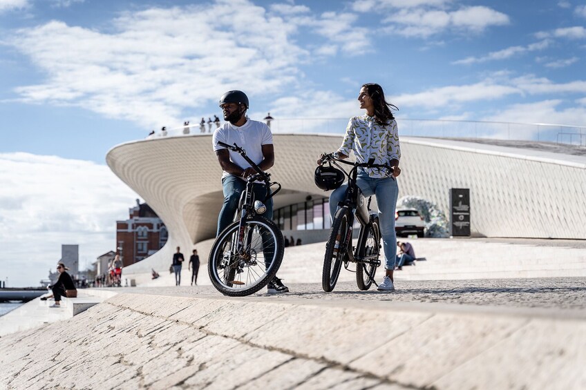 Lisbon: Small-Group Tagus & Belém Tour by Electric Bike: 3h