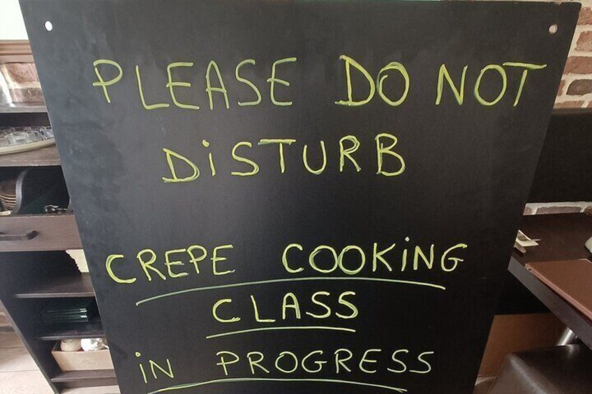 Amazing Crepe Cooking Class Paris