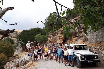  4x4-Safari-Tour durch die Tripitis-Schlucht im Süden Kretas