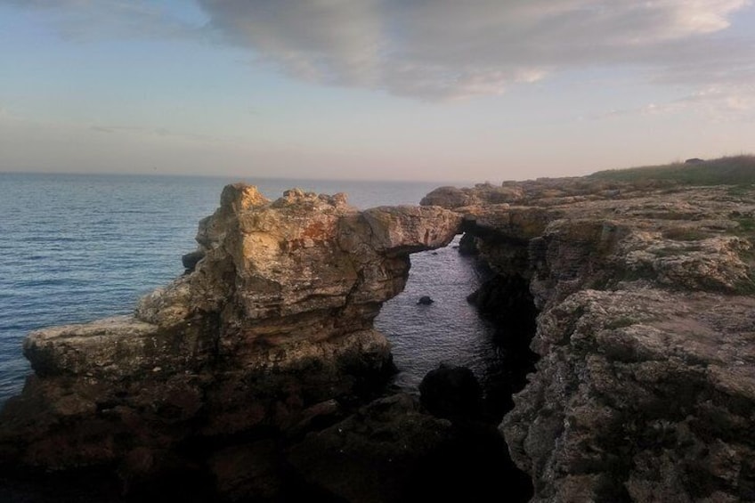 Rock formations in Tyulenovo (seal) village