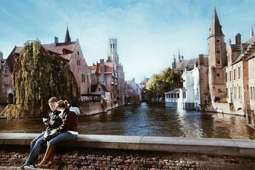 Private 12-hour round transfer tour Belgium (Bruges) from Paris. Best offer!