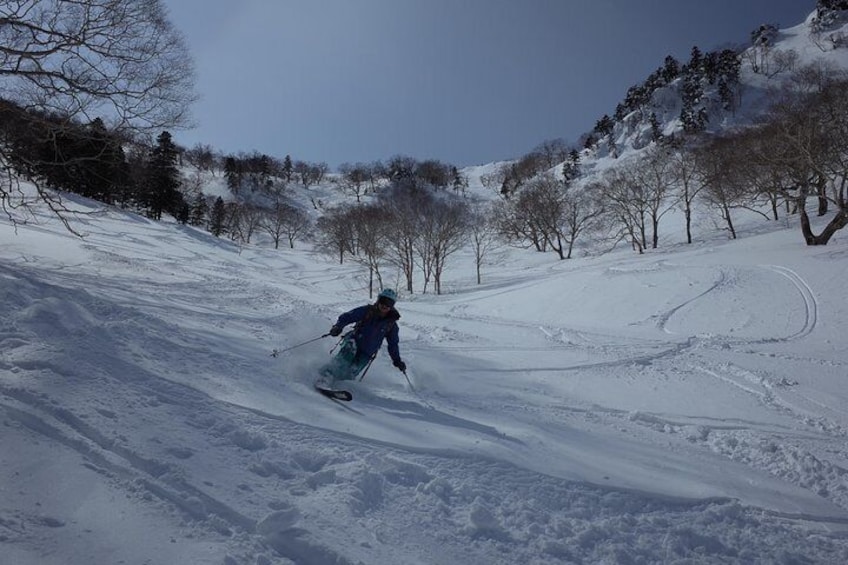 Ski lessons in KARUIZAWA