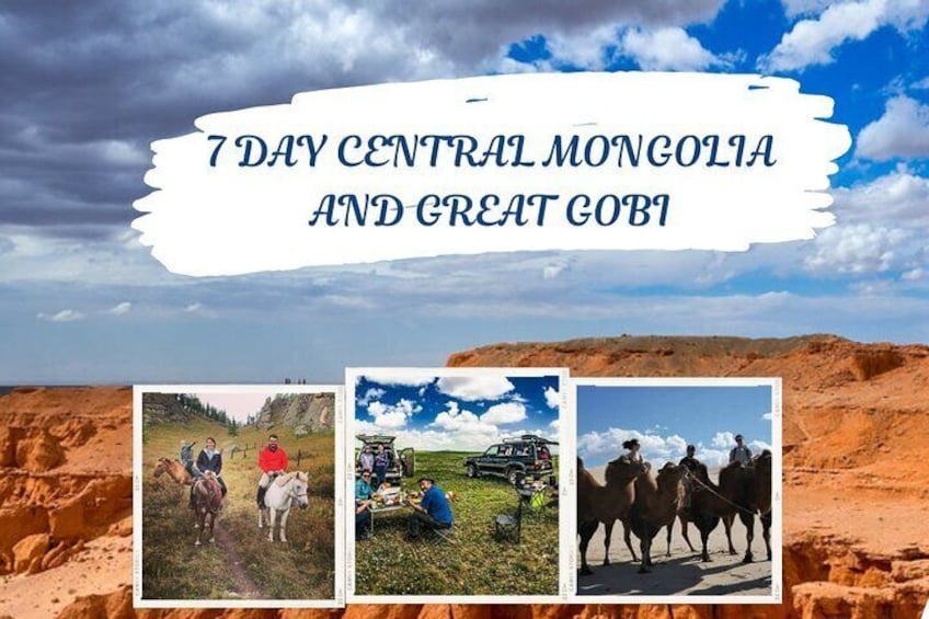 7 days Central Mongolia and Great Gobi