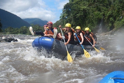 Rafting on the Pastaza River Level III+ and IV