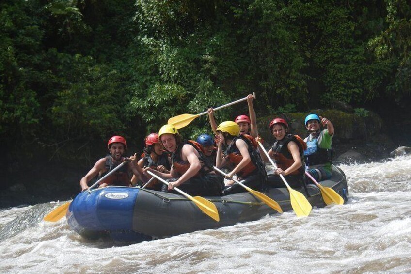 Rafting on the Pastaza river level lll + and lV 25.00 USD
