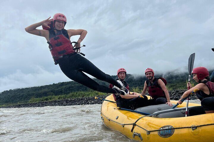 Rafting on the Pastaza River Level III+ and IV