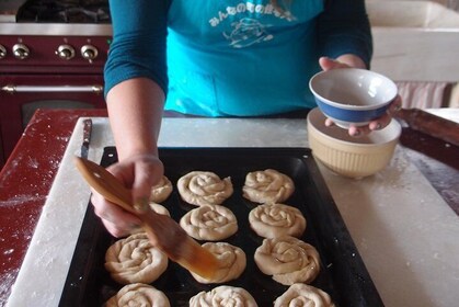 Cooking class, traditional Greek cuisine, on a Greek island