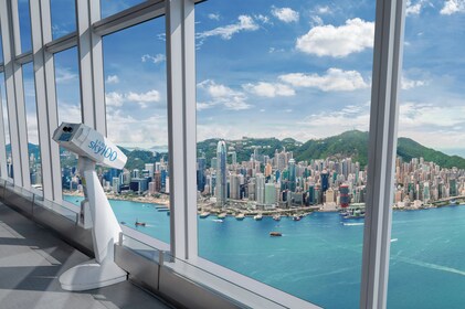 Boletos para el mirador sky100 en Hong Kong