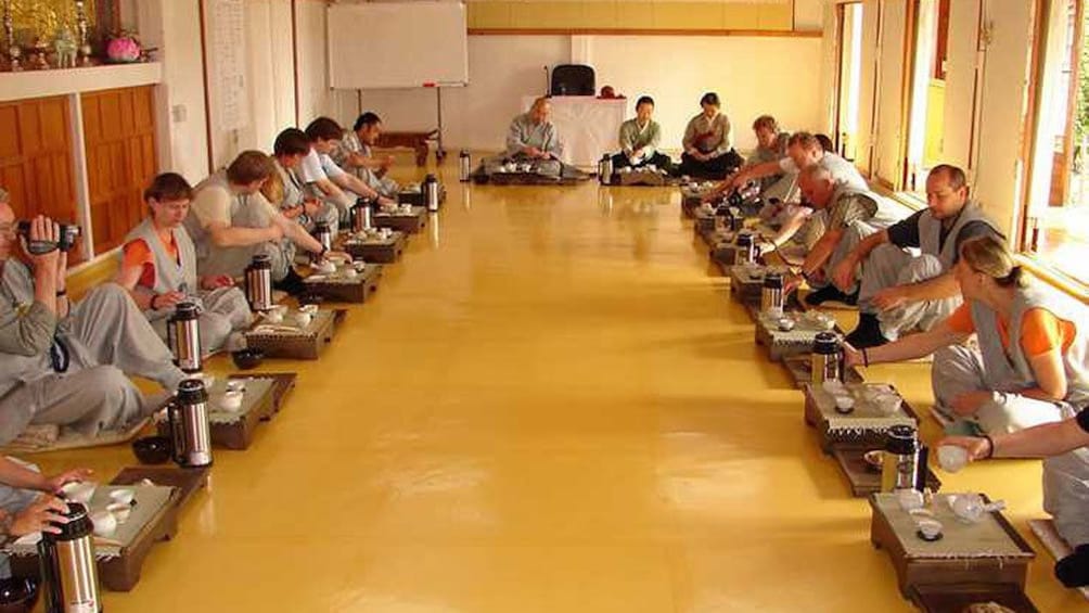 Show item 5 of 5. Breakfast at a Buddhist temple in Seoul