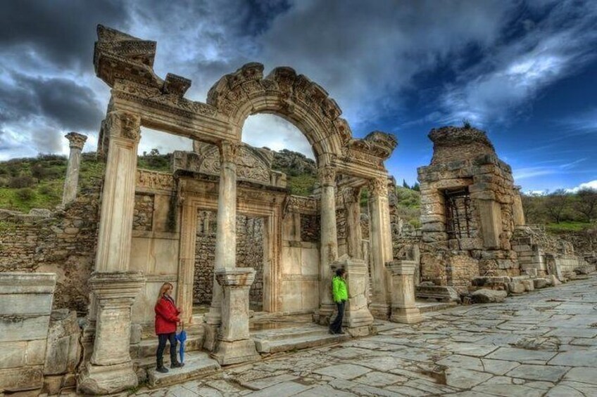 Temple of Hadrian in Ephesus