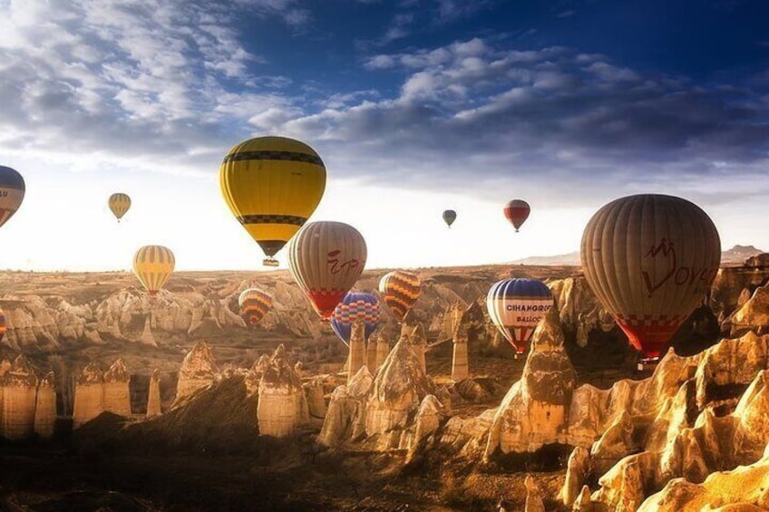 Cappadocia Breeze : 2 Days Tour with Hot Air Balloon Ride Option