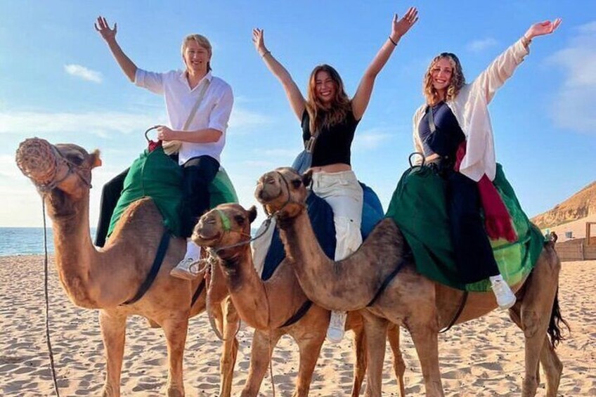 Inclusive Beach Camel Ride, Cap Spartel, Hercules & Full Dinner