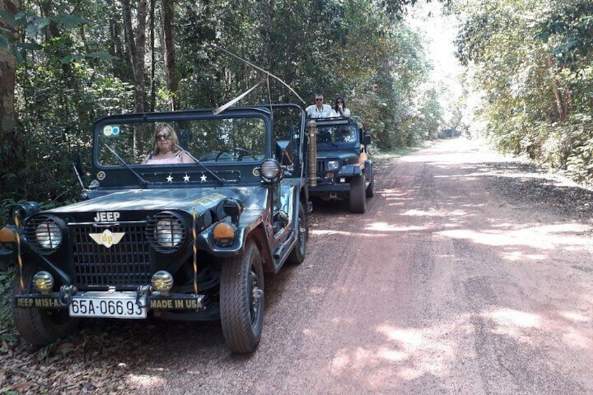 Jeep Tours in the forest