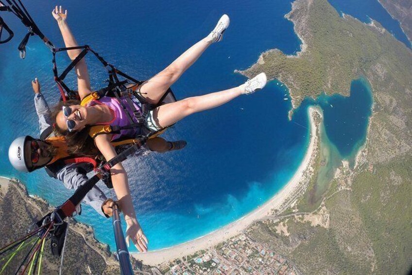 Show item 5 of 6. Tandem Paragliding in Ãlüdeniz, Fethiye, Turkey